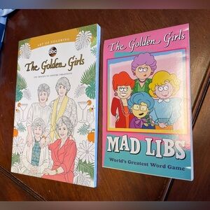 Golden Girls Coloring Book and Mad Libs